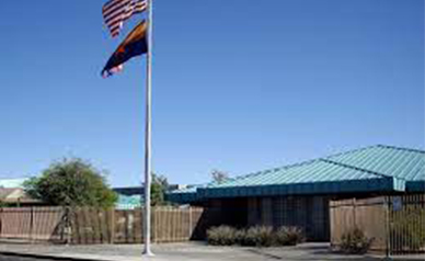 Coyote Canyon School building